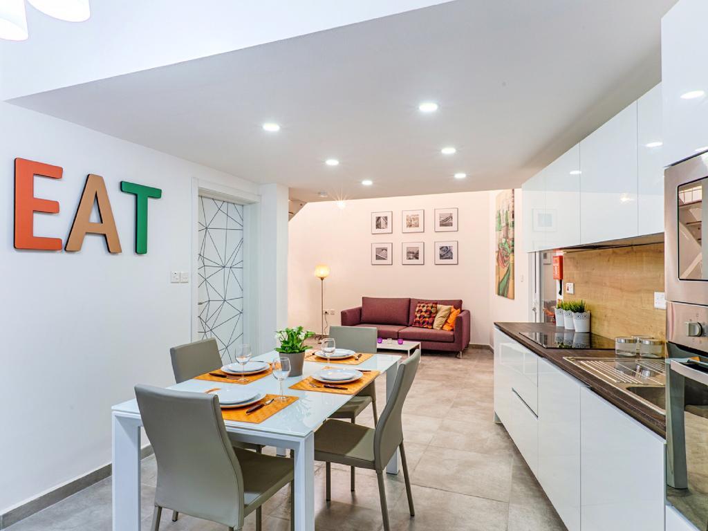 Designer Finished Maisonette With Pool Mellieħa Buitenkant foto